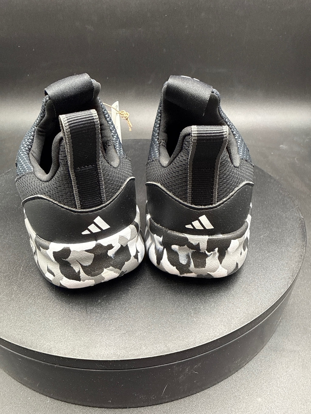 Adidas Lite Racer Adapt 7.0 K Kids Running Shoes Black Camo