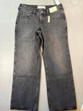 Hollister Low-Rise Baggy Black Denim Jeans W26 Regular