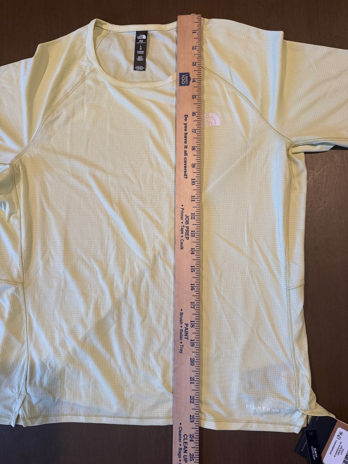 The North Face Women's Sunriser SS Tee Slim Fit Large Lemon