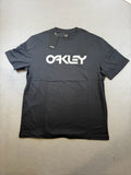 Oakley Men's Regular Fit Black T-Shirt with Logo - Size M