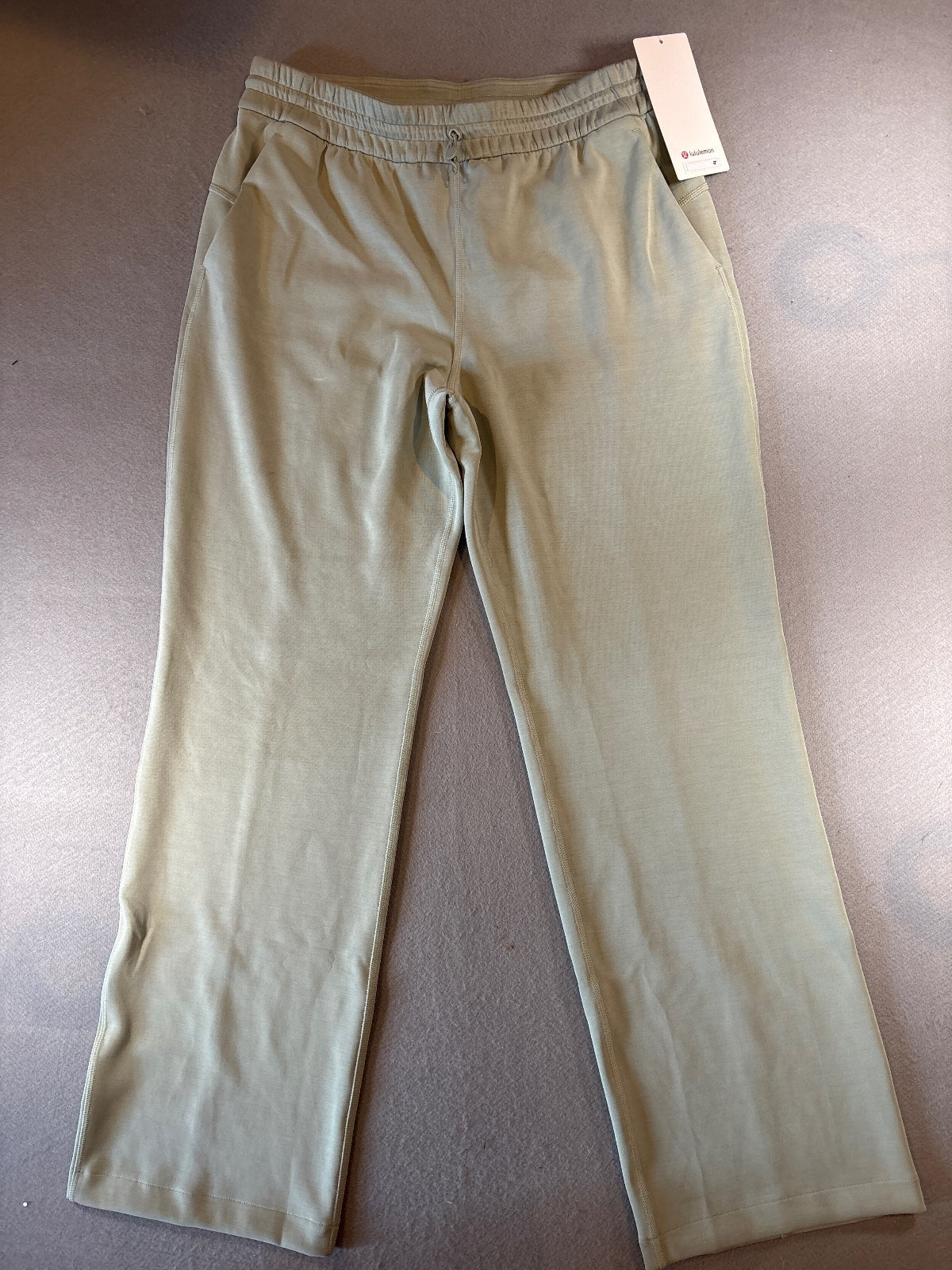 Lululemon Align Pant II High-Rise Regular Size 10 Light Gray