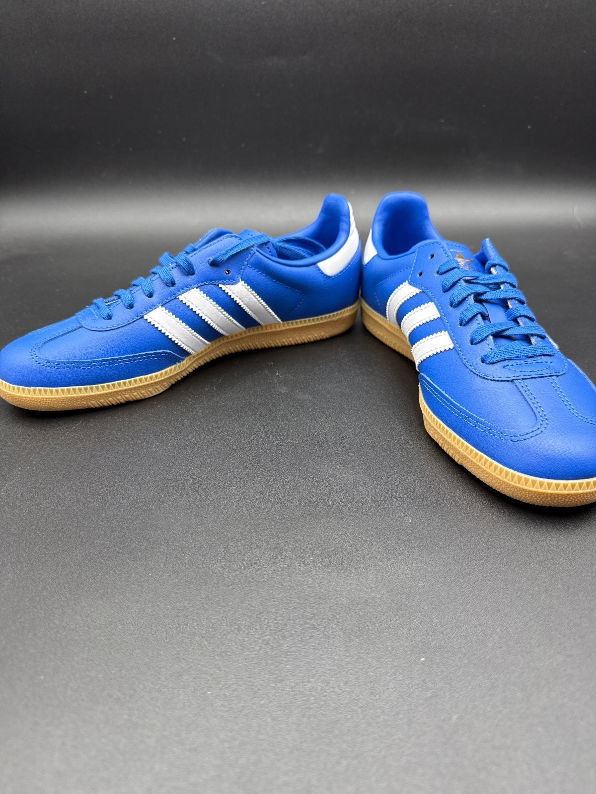 Adidas Samba OG Blue White Gum Sneakers Men’s Size 6 NIB