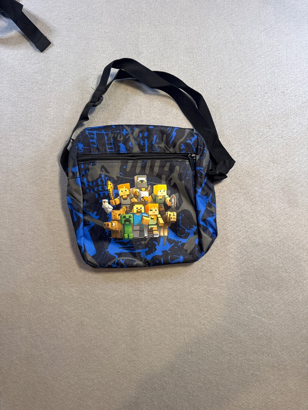 Minecraft Kids Backpack Set with Shoulder Bag, Pencil Pouch
