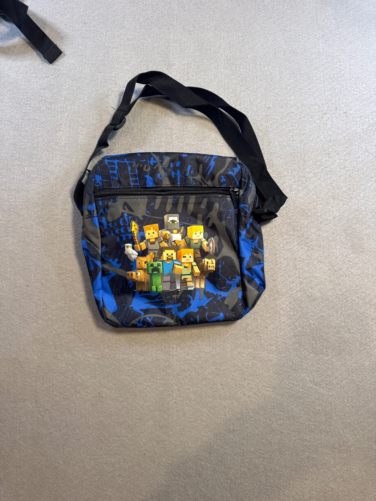 Minecraft Kids Backpack Set with Shoulder Bag, Pencil Pouch