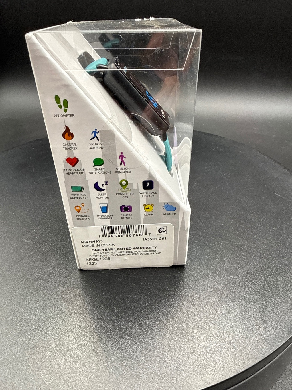 iTech Active 3 Smartwatch with Heart Rate Monitor and Extended Battery