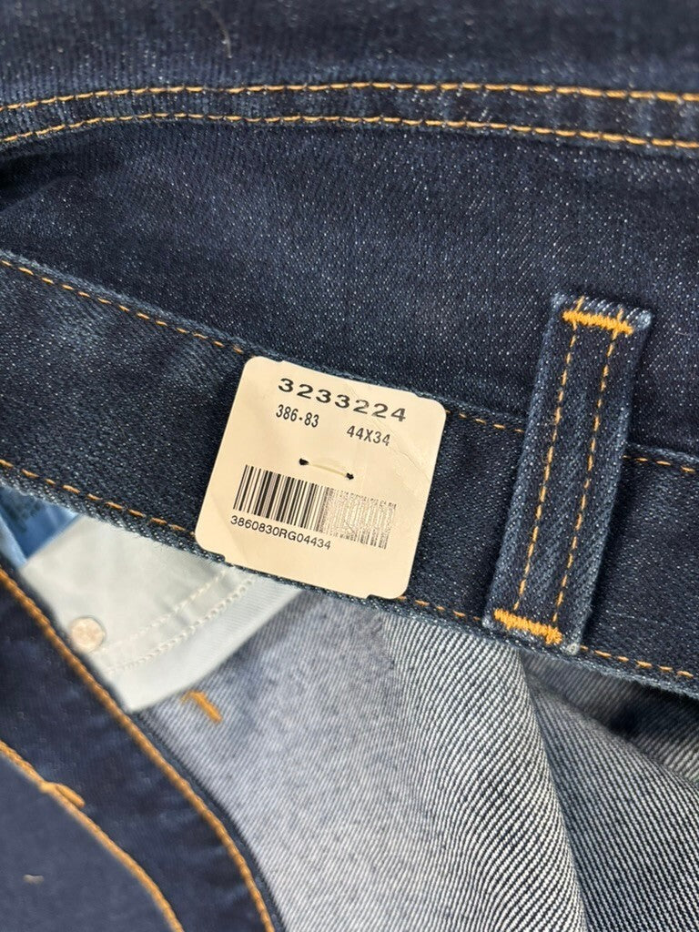 Carhartt Modern Fit Stretch Denim Jeans 44x34 Dark Blue