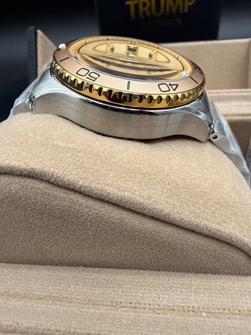 Trump 45-47 First Lady Almond Limited Edition Two Tone Gold Silver Watch