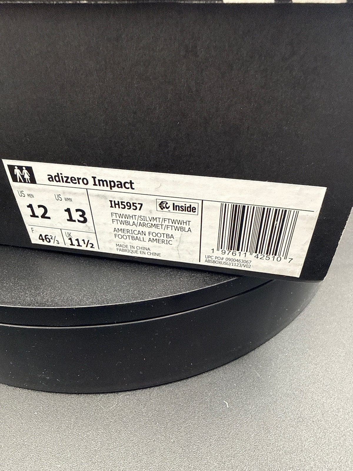 Adidas Adizero Impact Football Cleats Size 12 US