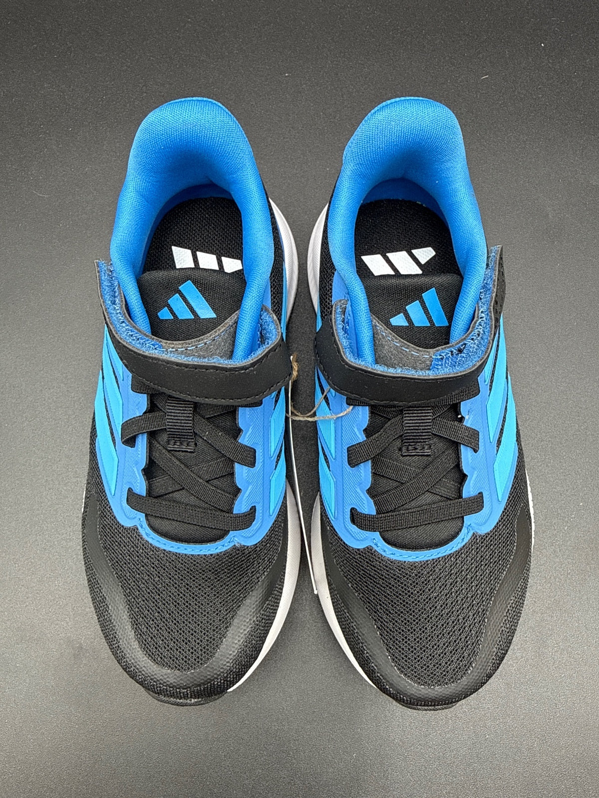 Adidas Runfalcon 5 EL C JP9399 Kids 11K Blue Black NIB