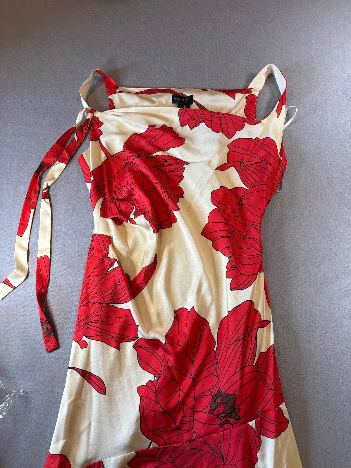 Donna Karan New York Women's Floral Maxi Dress Size 12