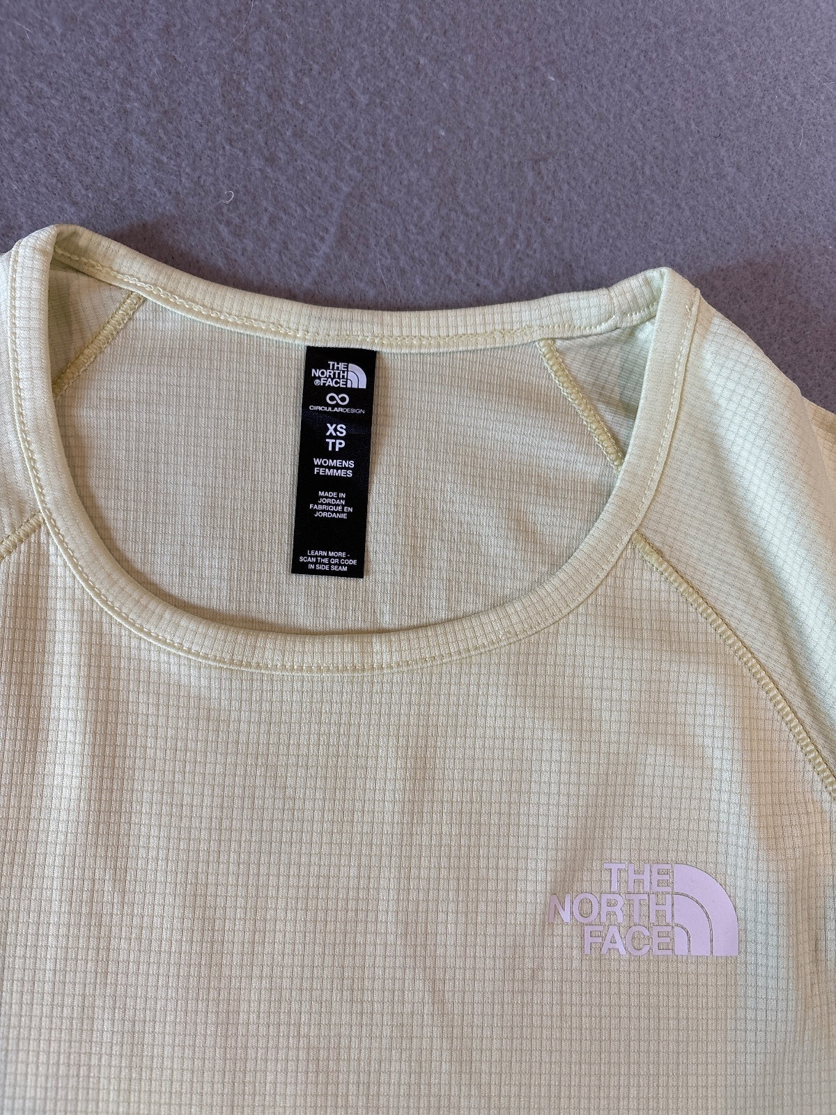 The North Face Women's Sunriser SS Tee Lemon Mist XS