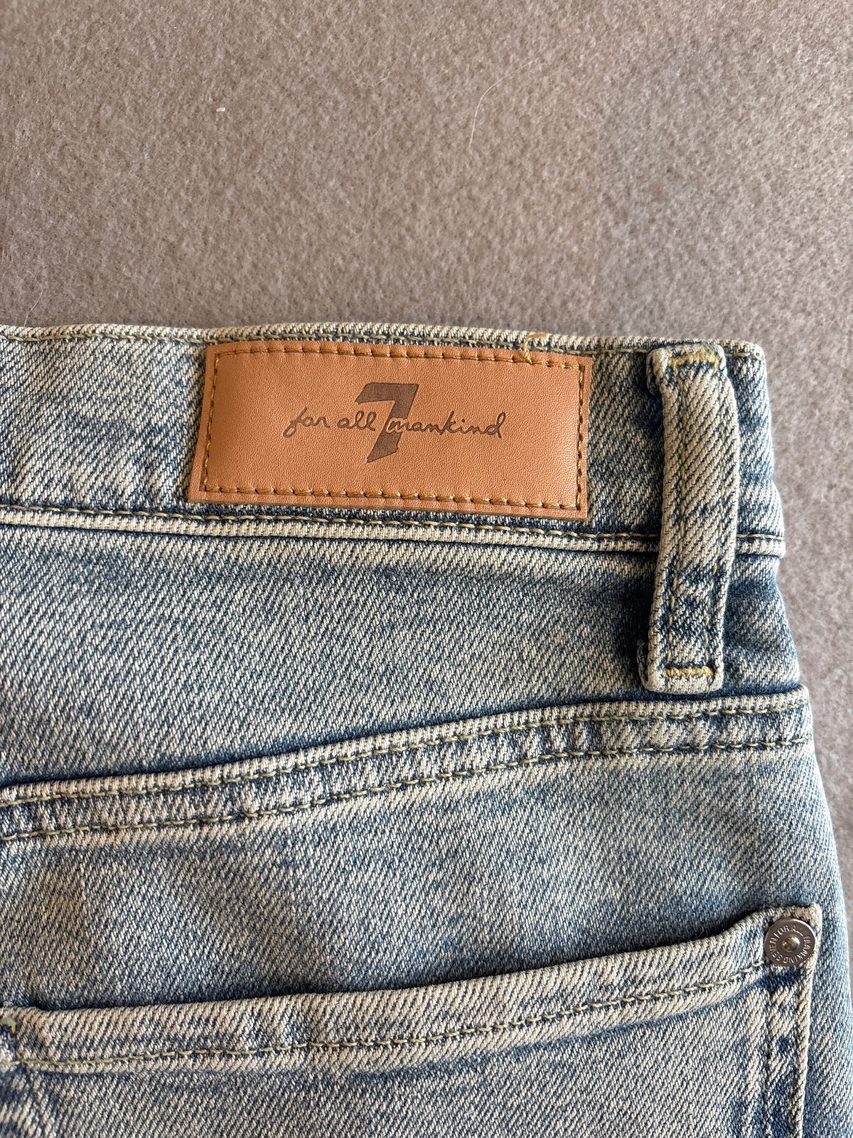 7 For All Mankind Ultra High Rise Jo Luxe Vintage Jeans Size