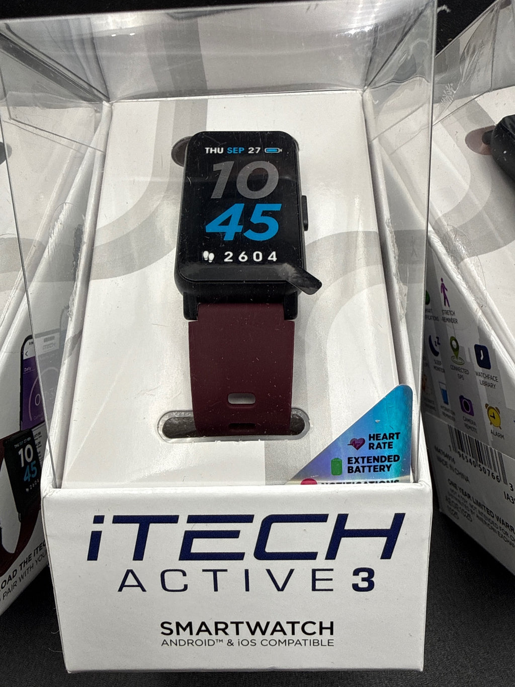 iTech Active 3 Smartwatch Android & iOS Compatible