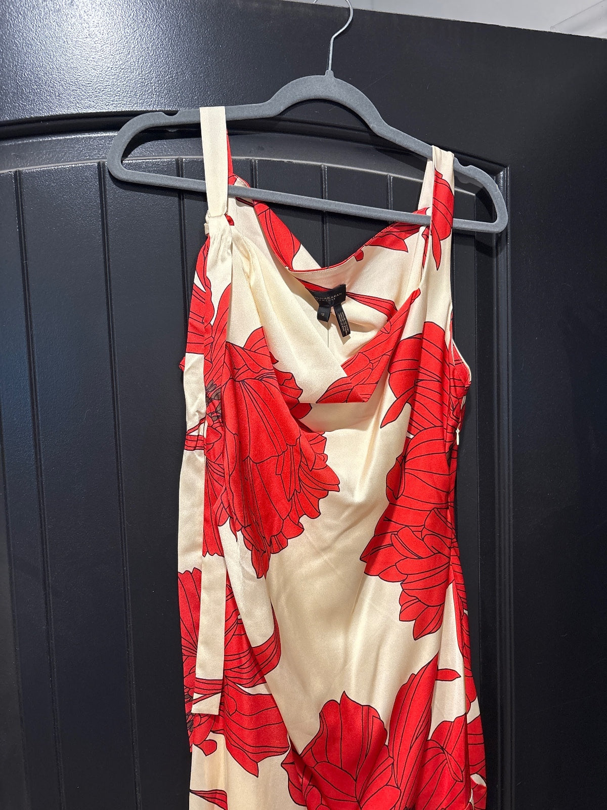 Donna Karan New York Women's Floral Maxi Dress Size 12