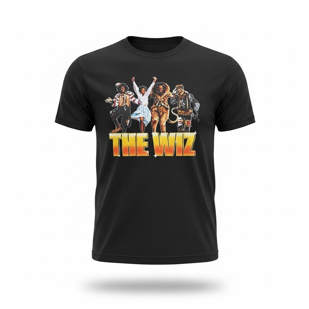 The Wiz Black Graphic T-Shirt Size XL