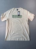 Oakley Men's Atlanta Regular Fit T-Shirt Beige with Green