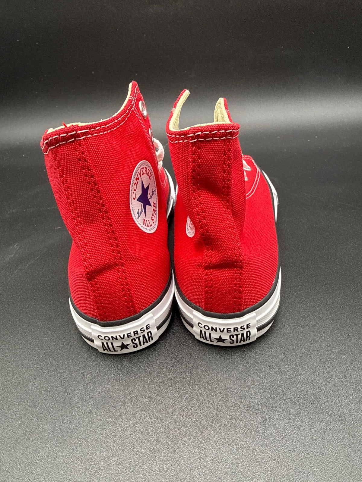 Converse Chuck Taylor All Star High Top Sneakers Red Size 2