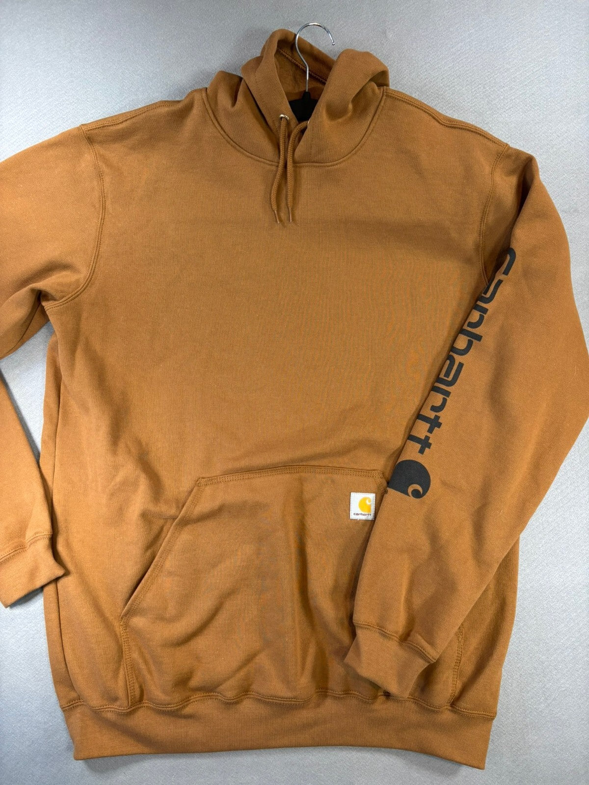 Carhartt Midweight Tall Loose Fit Hoodie Sweatshirt in Brown