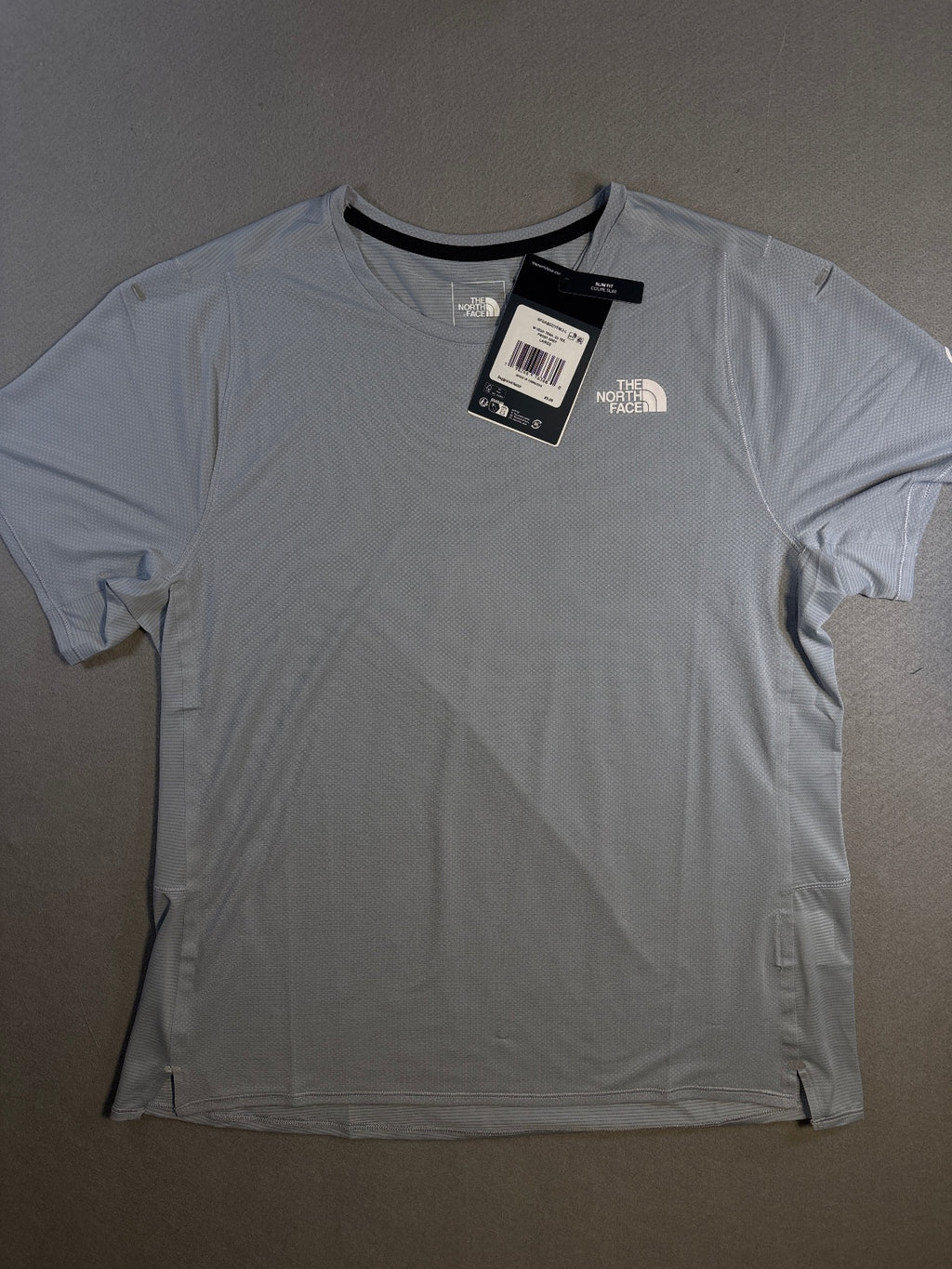 The North Face Women's High Trail SS Tee Frost Grey Large