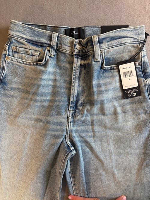 7 For All Mankind Ultra High Rise Jo Luxe Vintage Jeans Size