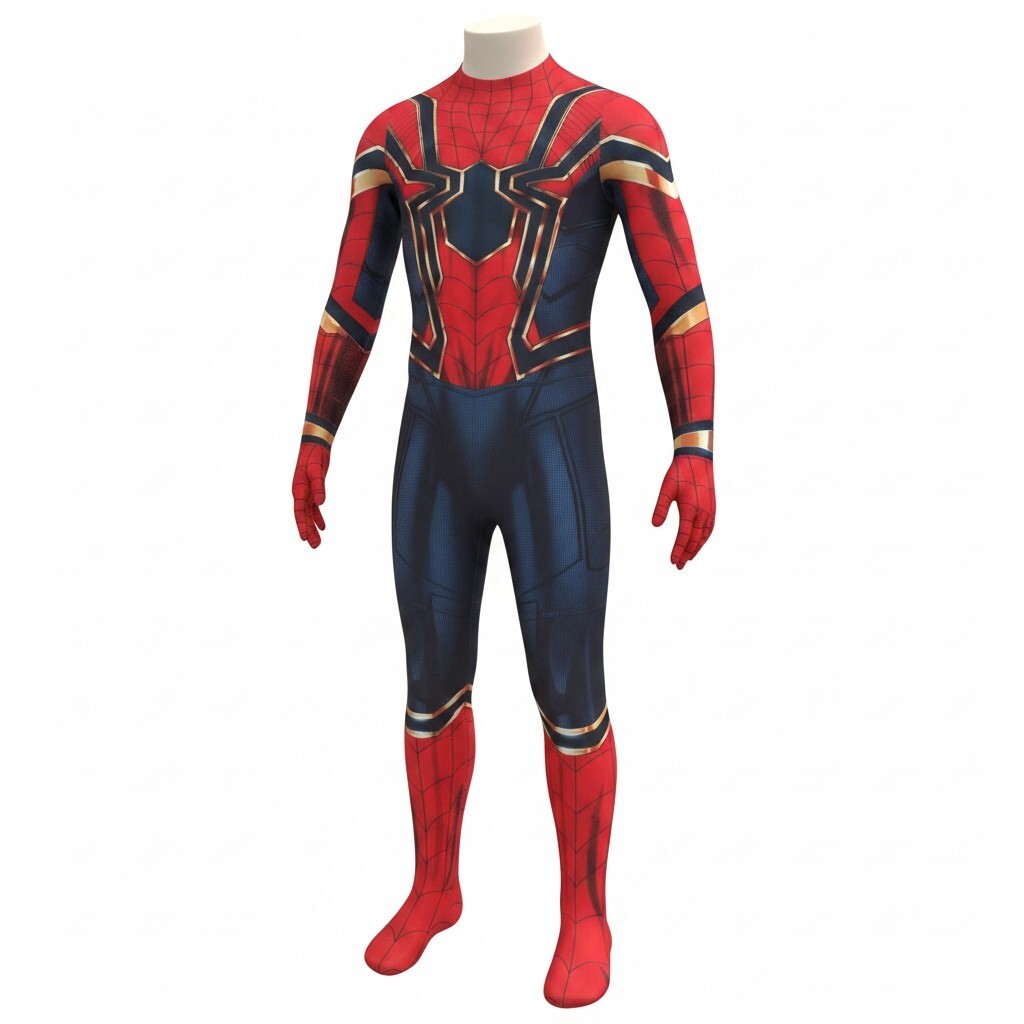 Spider-Man Iron Spider Full Body Costume with Mask