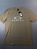Oakley Men's Regular Fit T-Shirt Beige Medium New with Tags