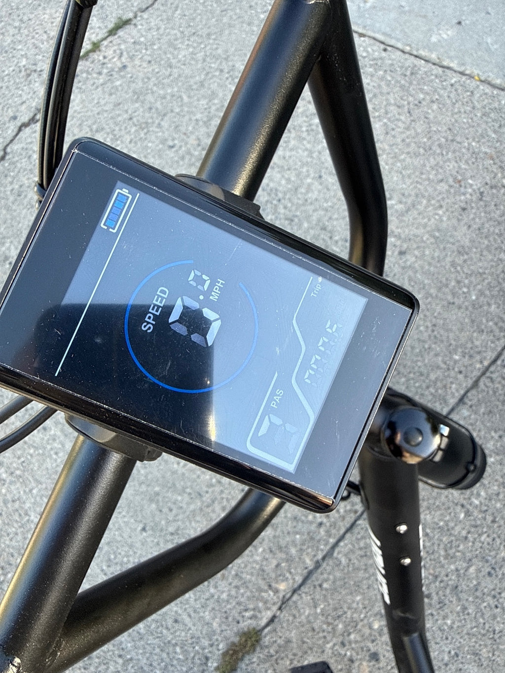 URLIFE Electric Folding Bike with LCD Display and 20-inch Tires