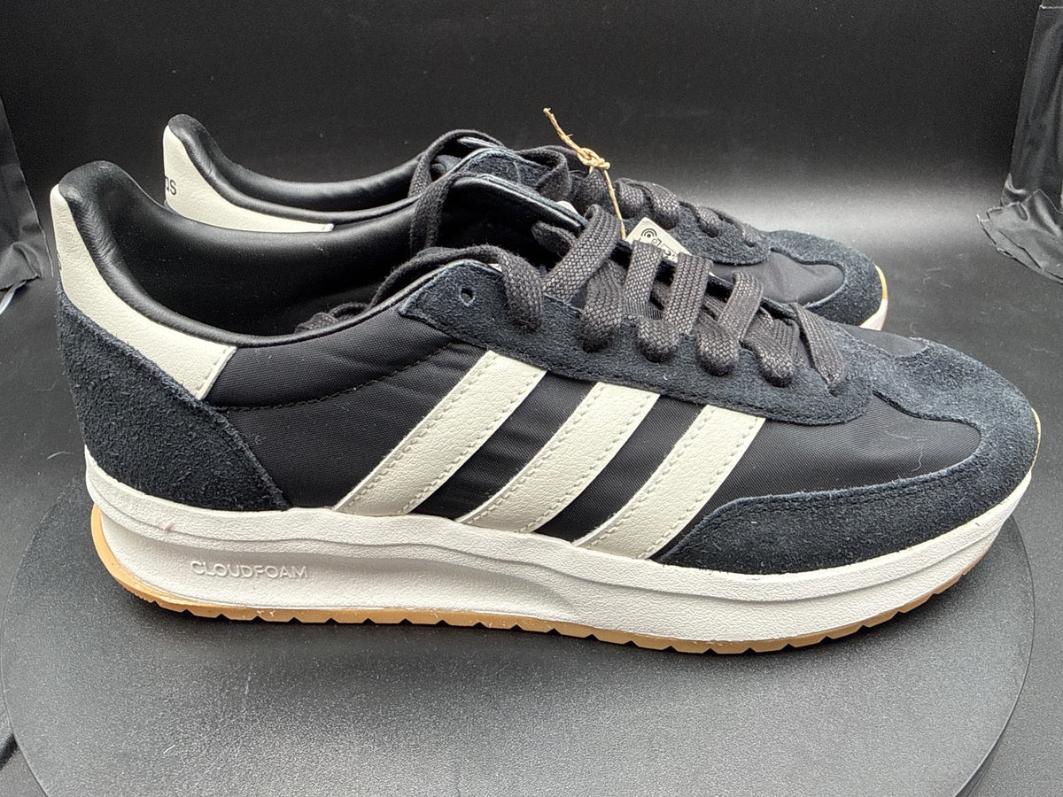 Adidas RUN 70s 2.0 Men's Running Shoes Size 8.5 Black White