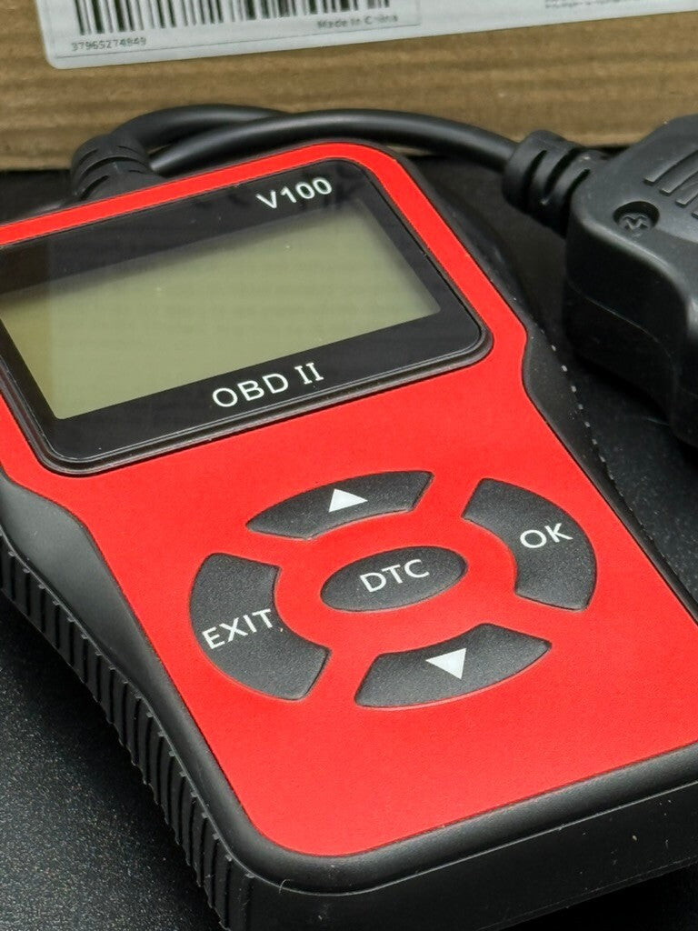 V100 OBD2 Car Diagnostic Scanner Plug in Engine Code Reader