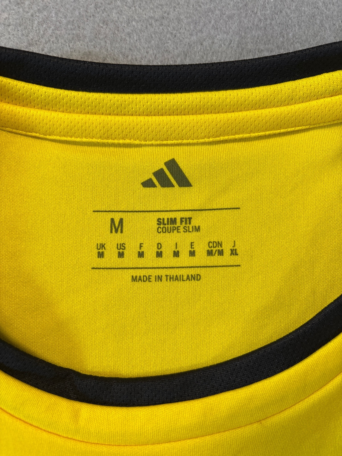 adidas Men's ENT26 JSY Football/Soccer Jersey Team Yellow M