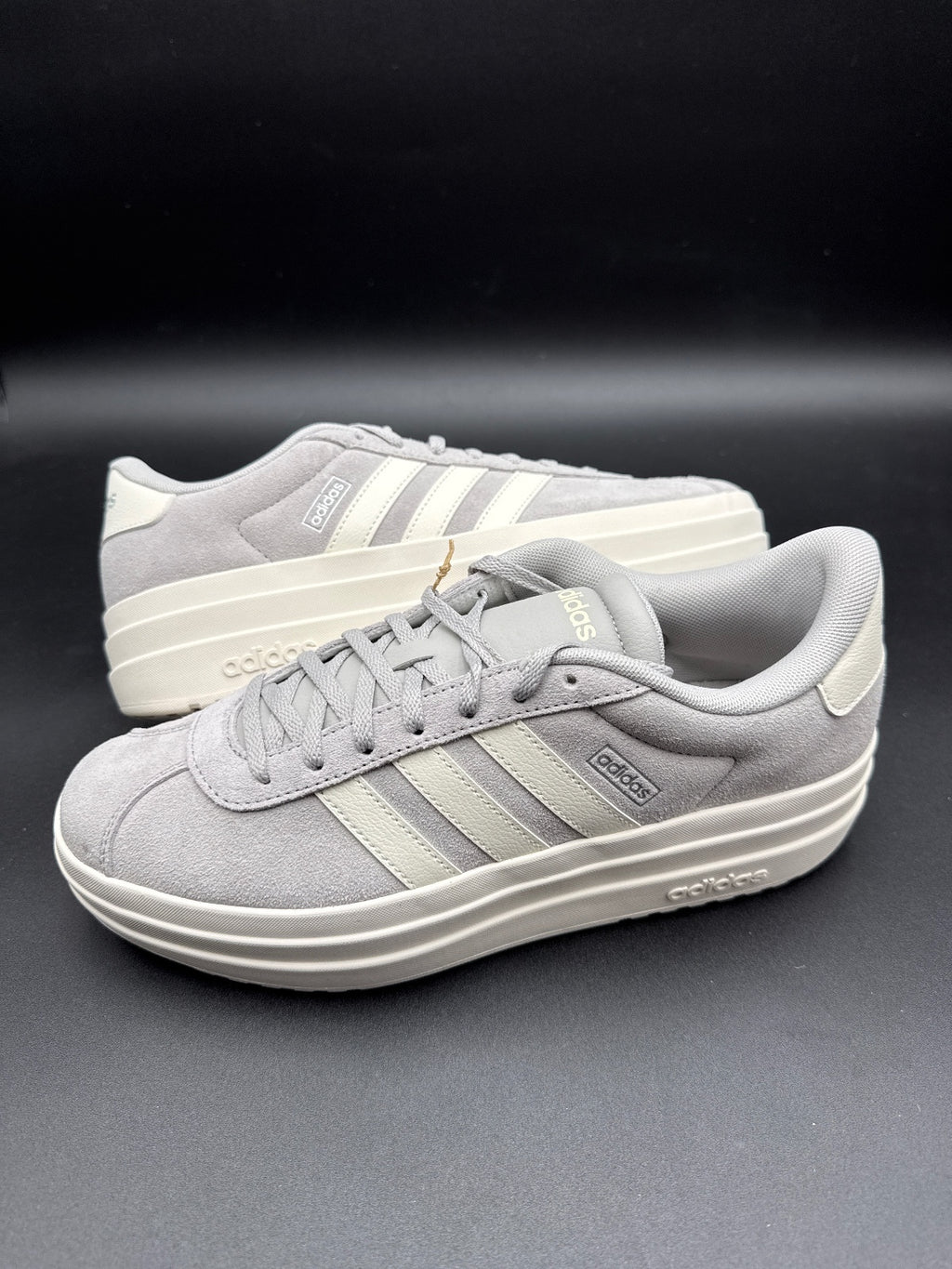 Adidas VL Court Bold IF9784 Grey Platform Women’s 9.5 NIB