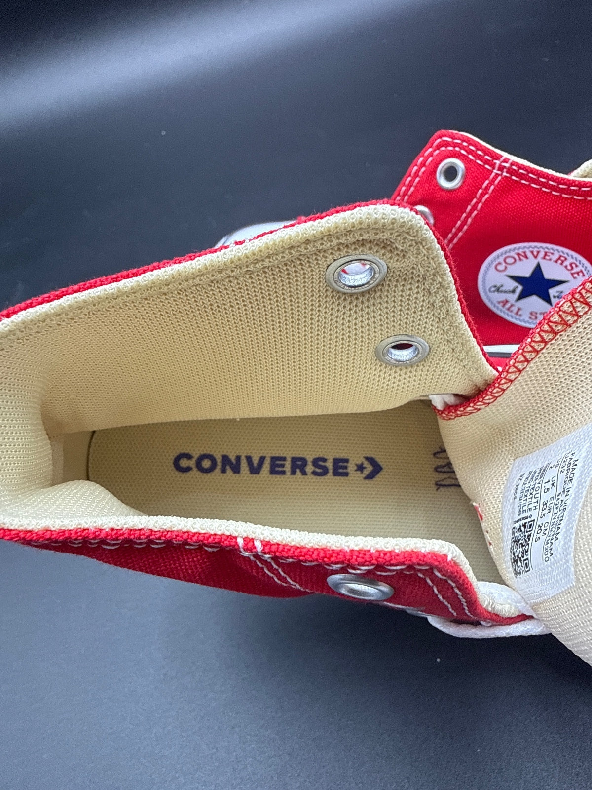 Converse Chuck Taylor All Star High Top Youth Sneakers Red 2