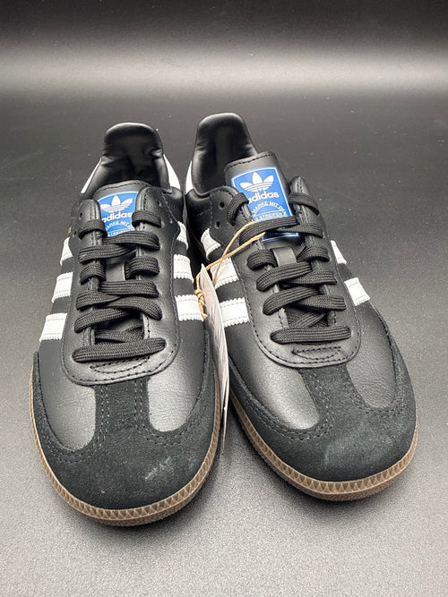 Adidas Samba OG Classic Black and White Sneakers Size 2 US