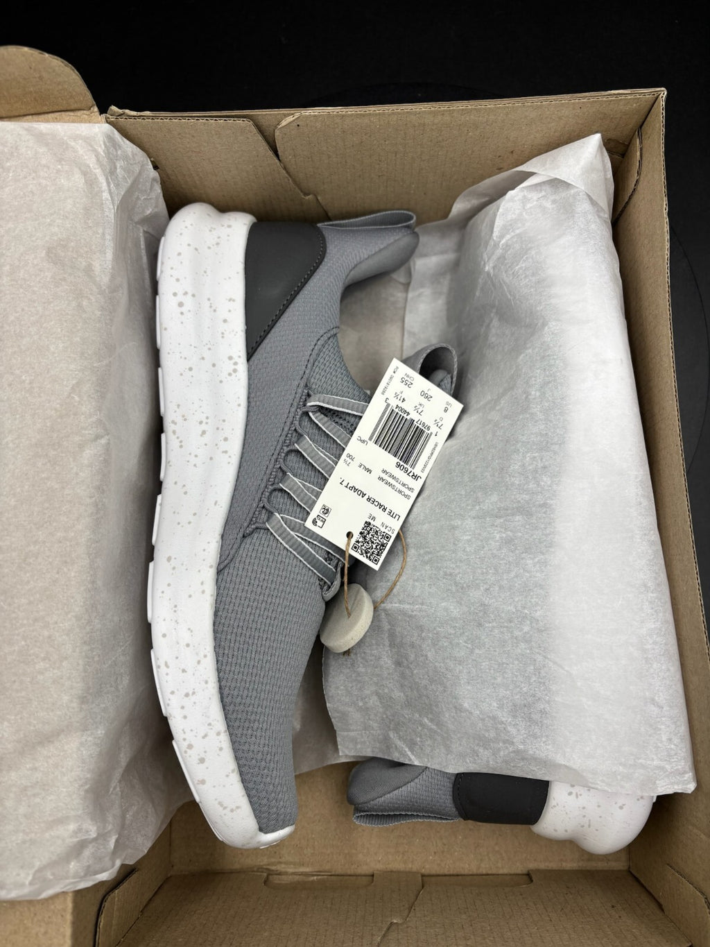 Adidas Lite Racer Adapt 7.0 Grey Men's Shoes US 8
