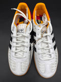 Adidas Handball Spezial Sneakers Size 6.5 White Black Orange