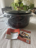 Beautiful 4qt Programmable Slow Cooker with Touch-Activated Display - Black