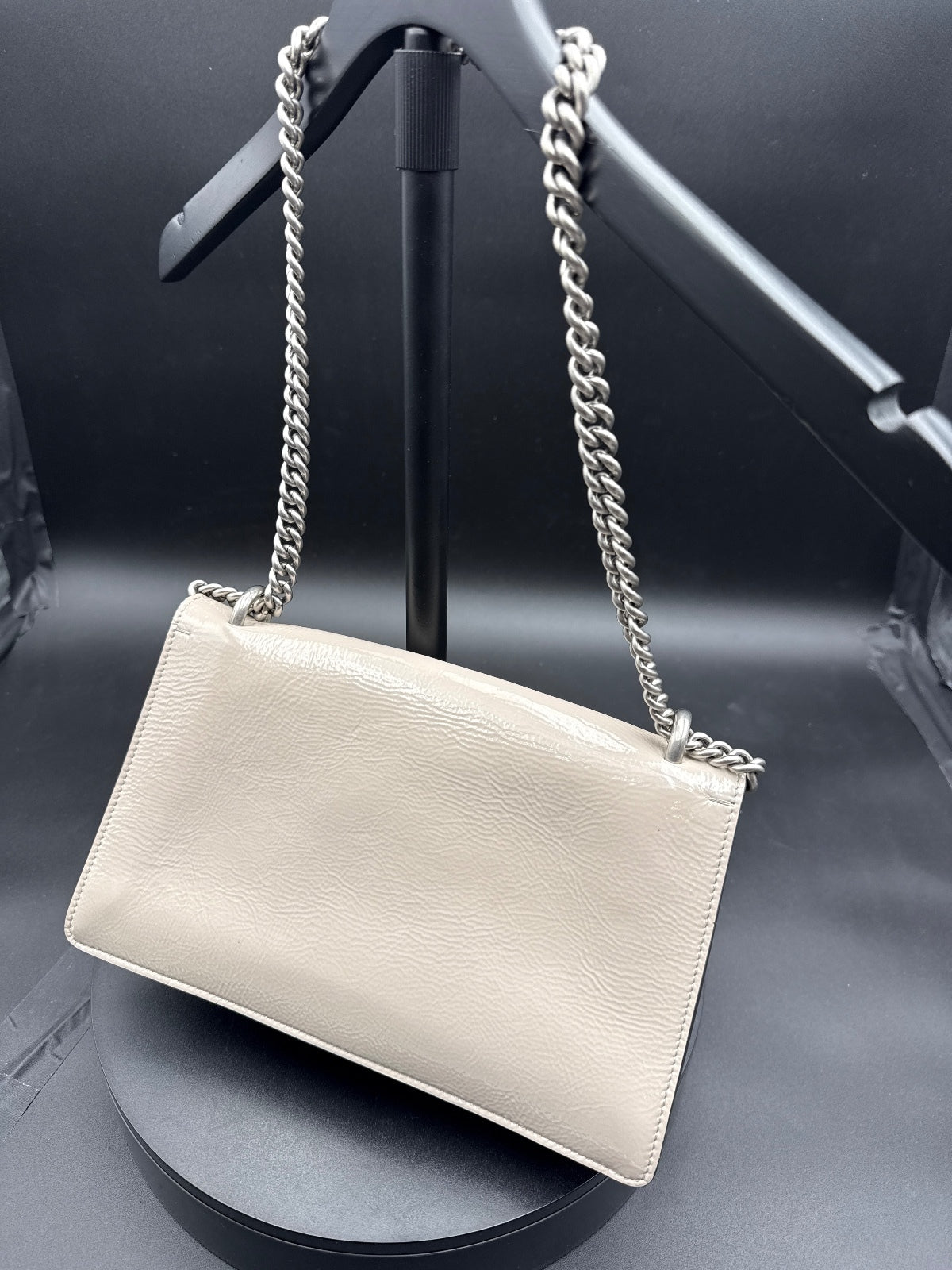 Gucci Dionysus Leather Shoulder Bag L-Beige Made in Italy