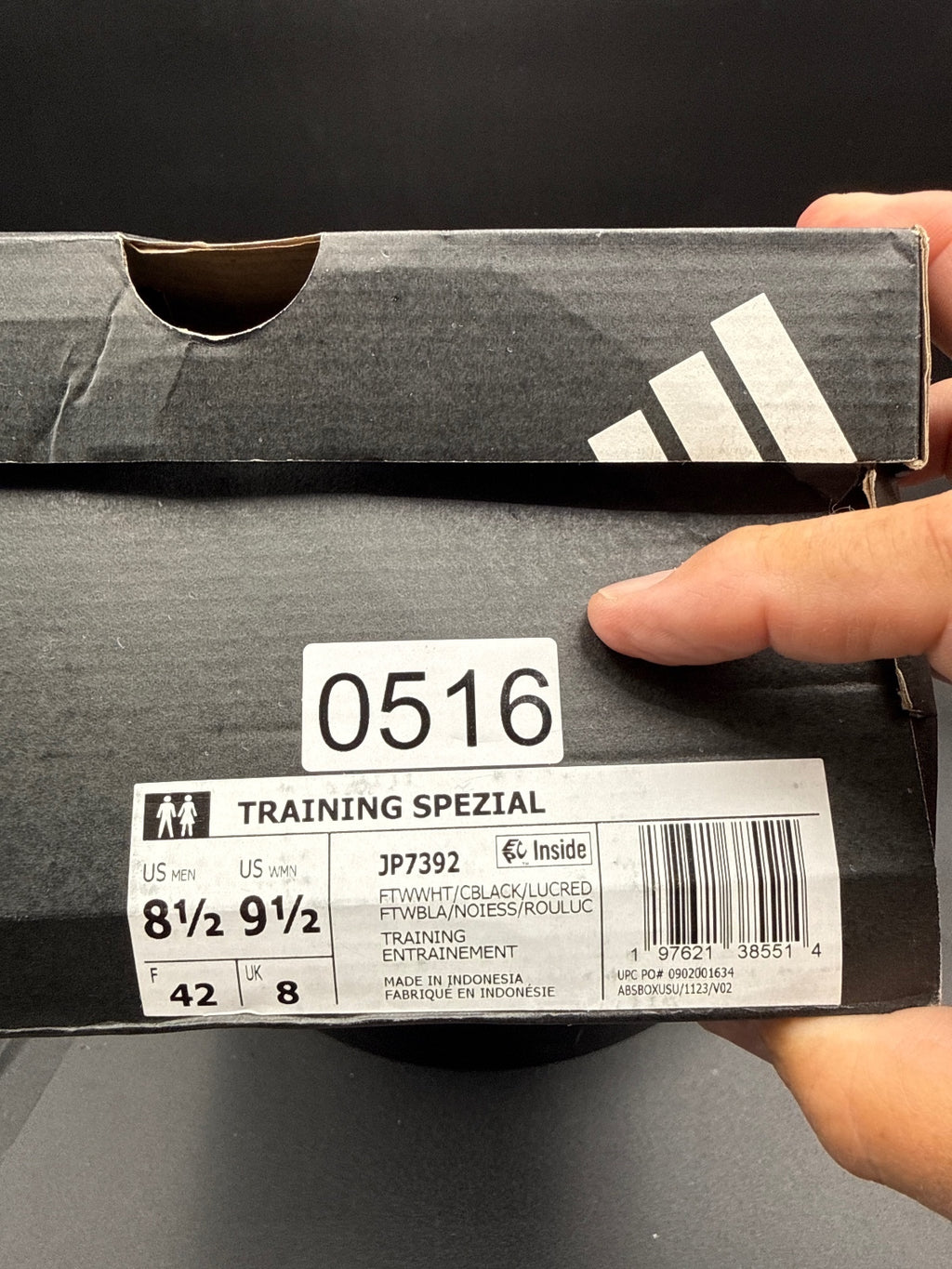 Adidas Training Spezial Men's Sneakers Size M8.5 & W9.5 US