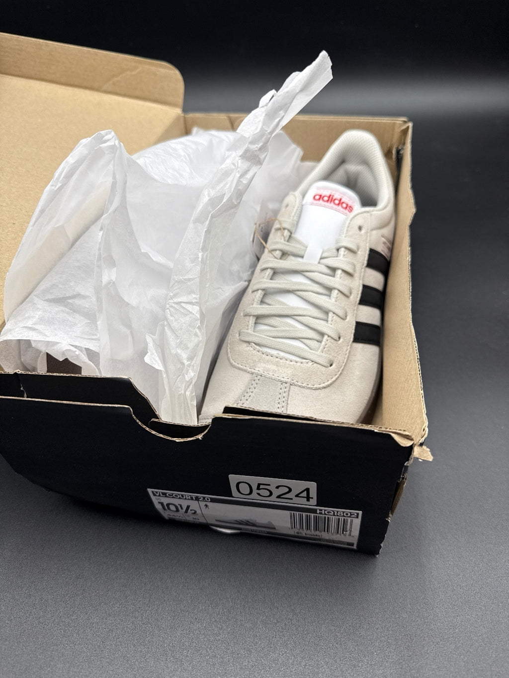 Adidas VL Court 2.0 Men's Sportswear Sneakers Size 10.5
