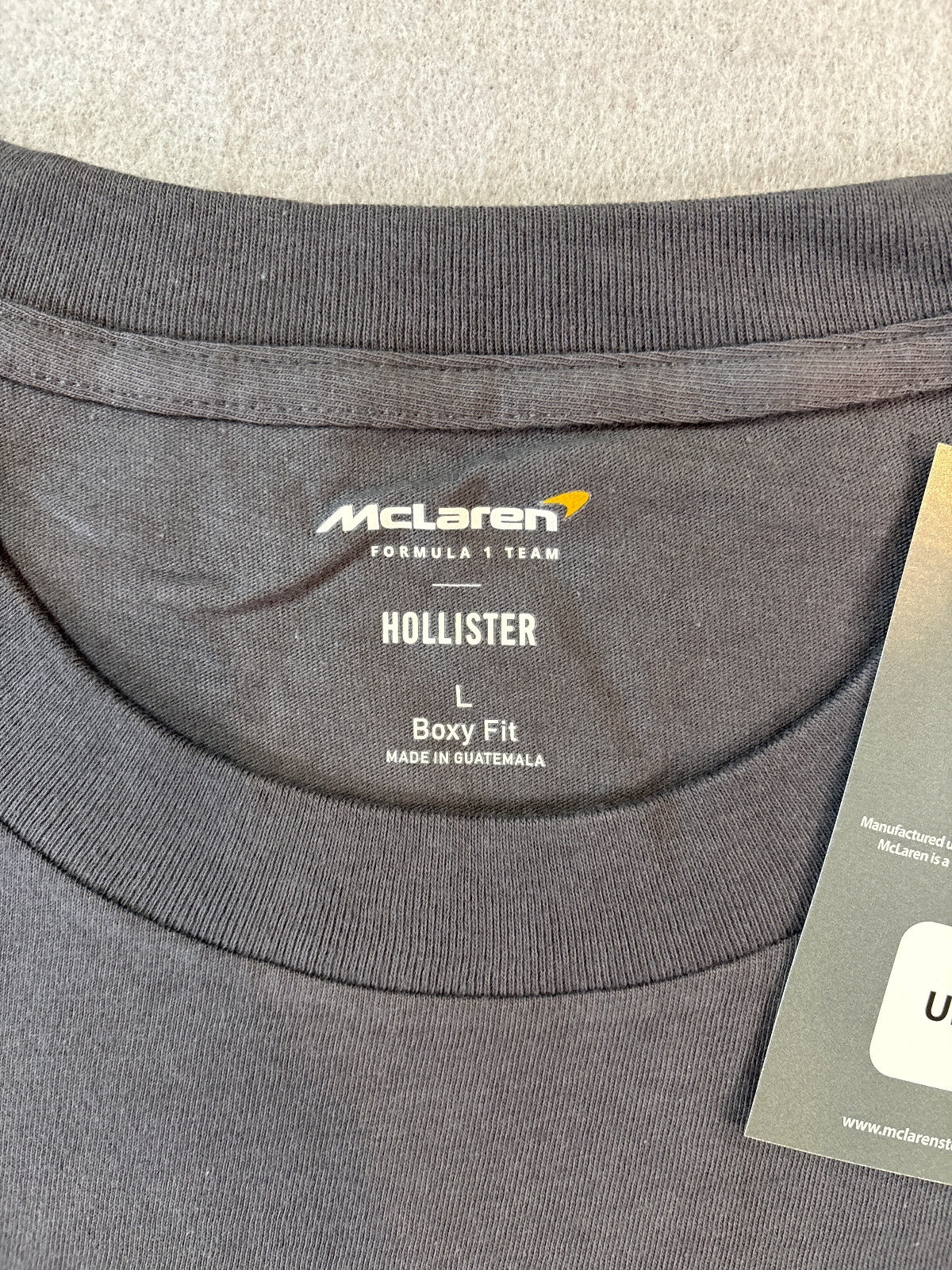 Hollister McLaren Formula 1 Team Born to Race Graphic TShirt