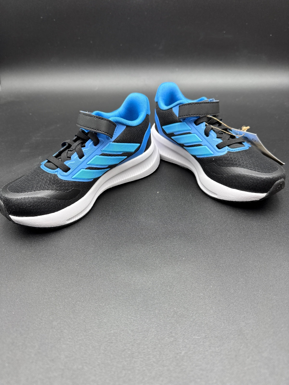 Adidas Runfalcon 5 EL C JP9399 Kids 11K Blue Black NIB