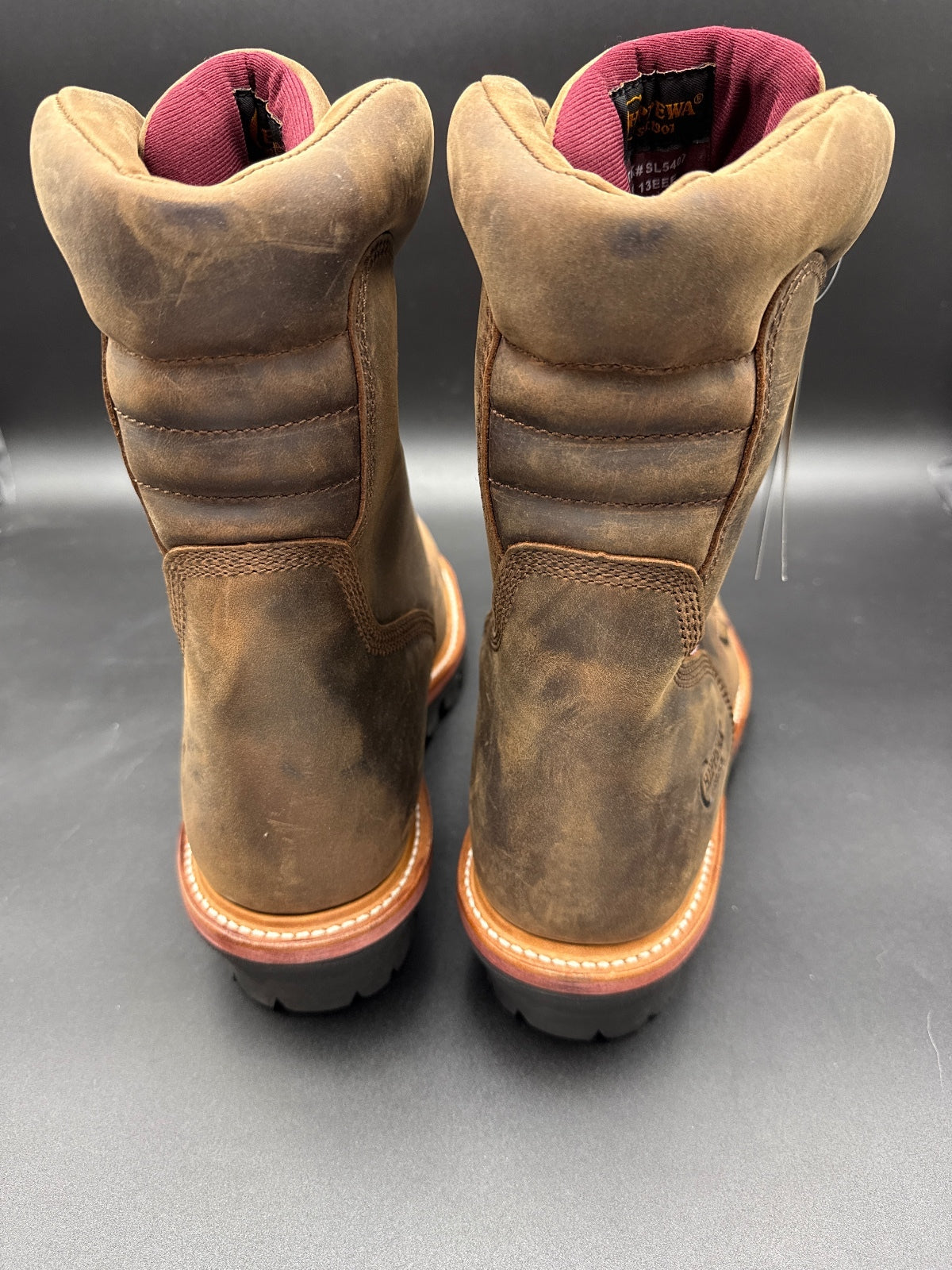 Chippewa Super Logger Steel Toe Boots Mens 11 E Waterproof