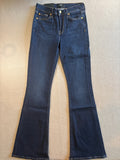 7 For All Mankind HW Ali Tried & True Dark Blue Slim Size 27