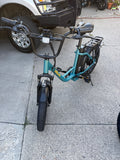 URLIFE Electric Bike with Shimano Gear System and Rear Rack