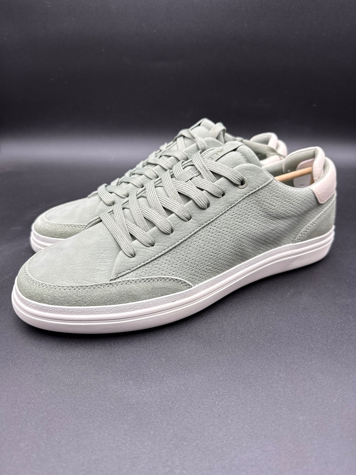 Aldo Sage Green Low Top Sneakers Men’s Size 12 New w/ Box