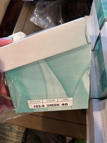 Marco Polo Green Slide Sandals Size 9 US