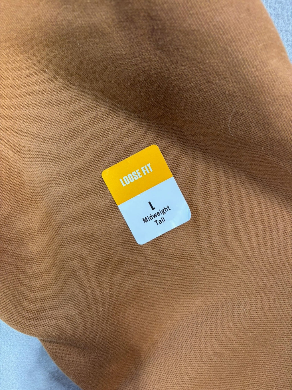 Carhartt Midweight Tall Loose Fit Hoodie Sweatshirt in Brown