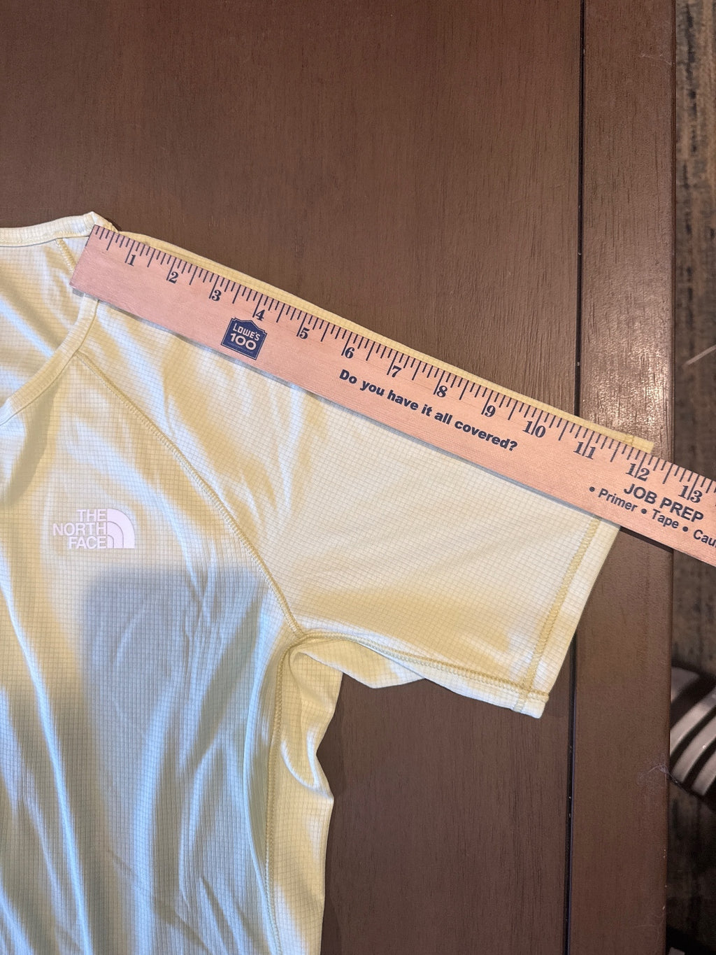 The North Face Women's Sunriser SS Tee Slim Fit Large Lemon