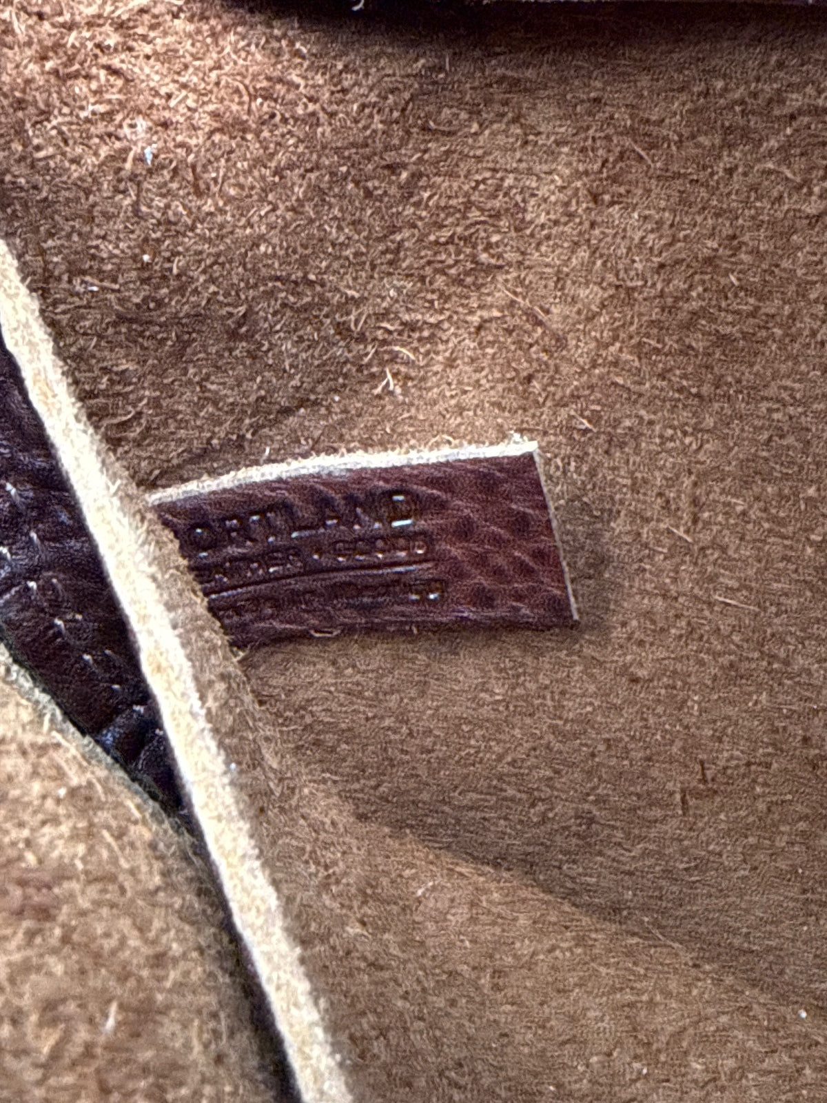 Portland Leather Brown Pebbled Leather Crossbody Bag