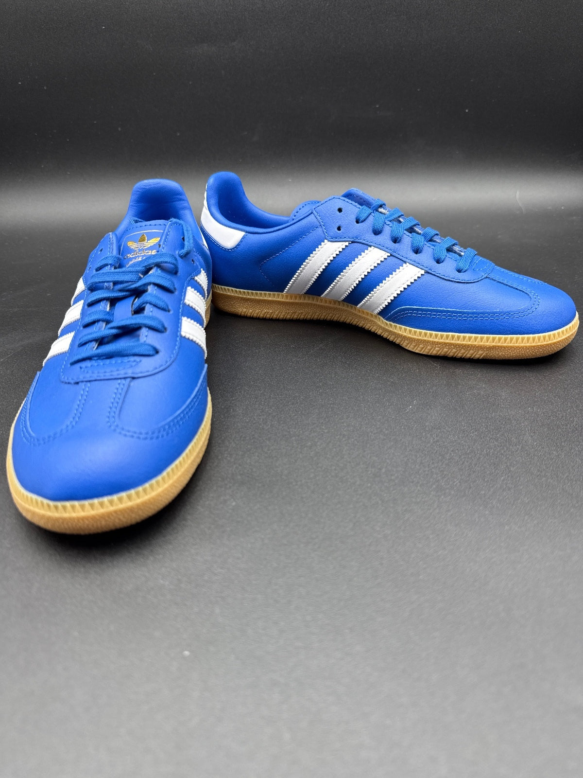 Adidas Samba OG Blue White Gum Sneakers Men’s Size 6 NIB